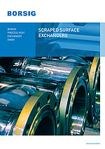 BORSIG Process Heat Exchanger - Scraped Surface Exchangers