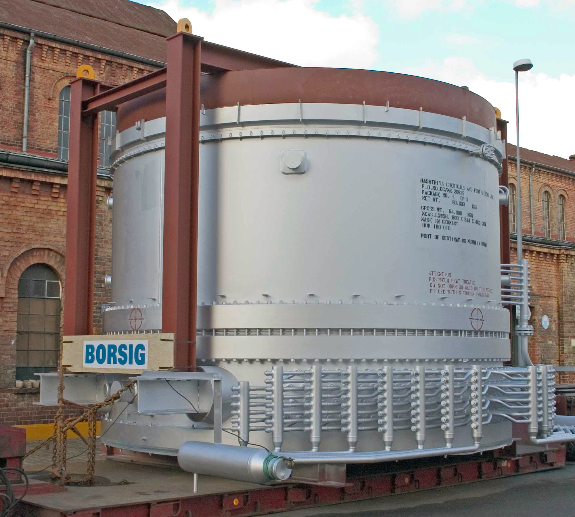 Borsig Leading Technology For Innovative Solutions Borsig Waste Heat Recovery System For High Temperature And High Pressure